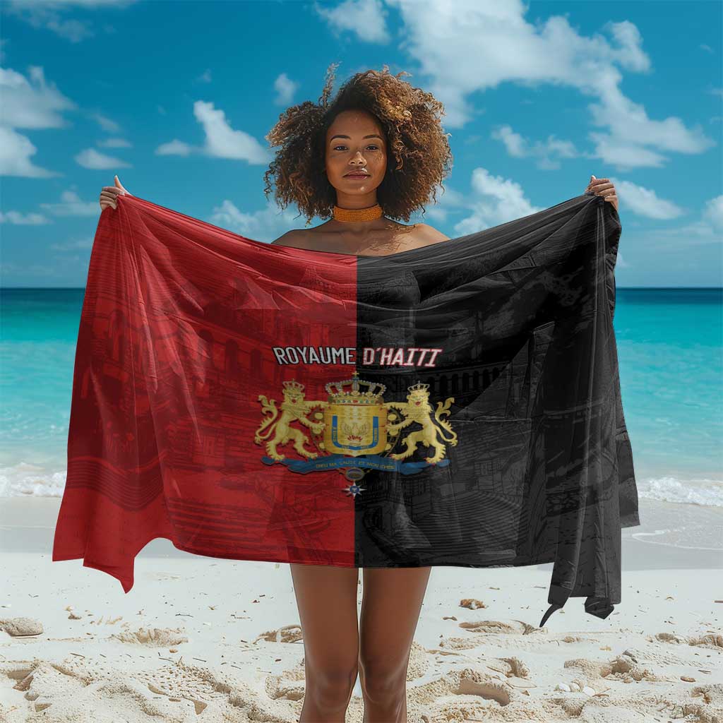 Kingdom of Haiti Sarong Sans-Souci Palace Flag Style - Wonder Print Shop
