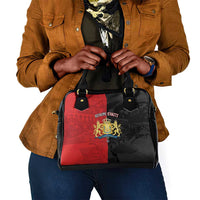 Kingdom of Haiti Shoulder Handbag Sans-Souci Palace Flag Style - Wonder Print Shop