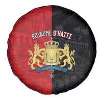 Kingdom of Haiti Spare Tire Cover Sans-Souci Palace Flag Style - Wonder Print Shop