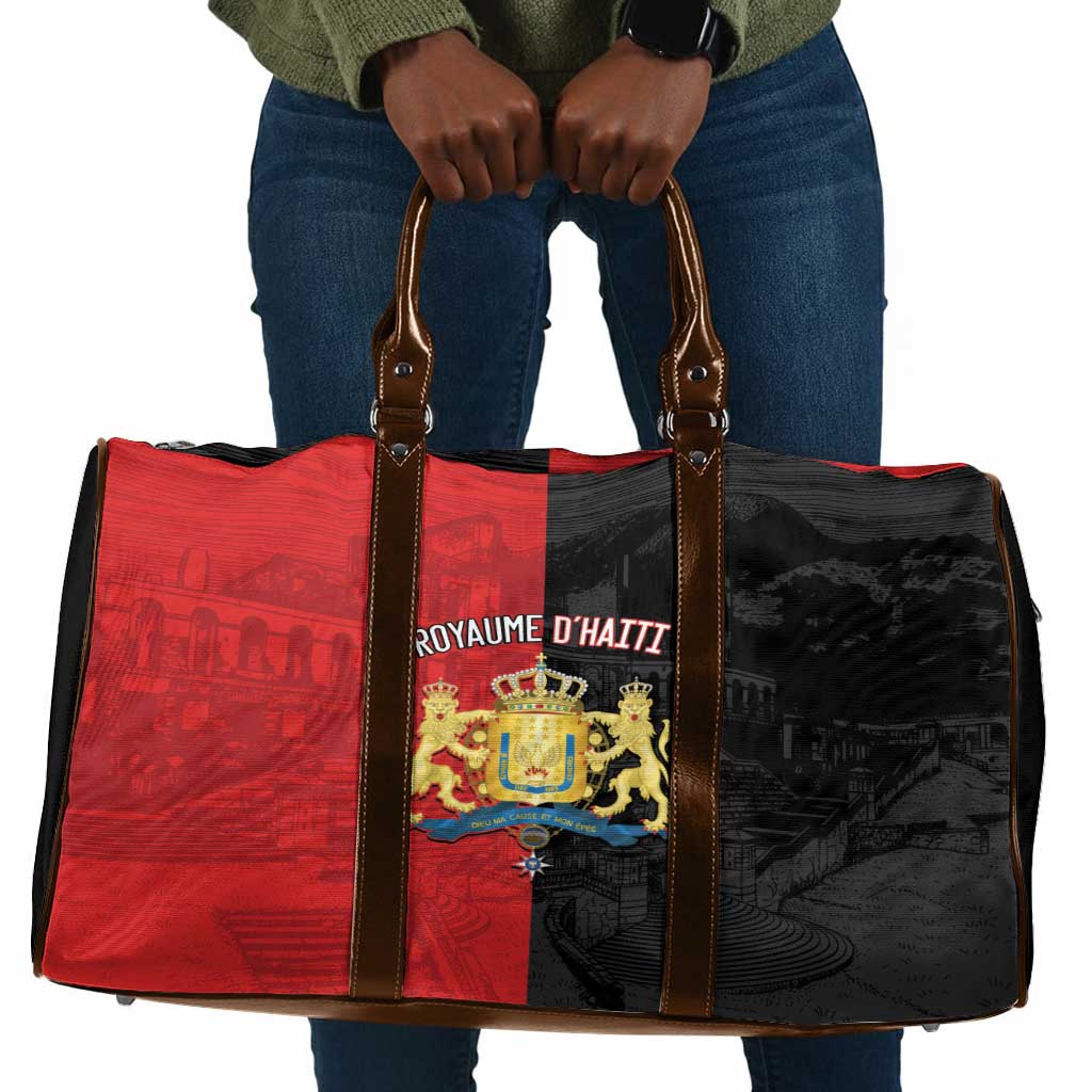 Kingdom of Haiti Travel Bag Sans-Souci Palace Flag Style - Wonder Print Shop