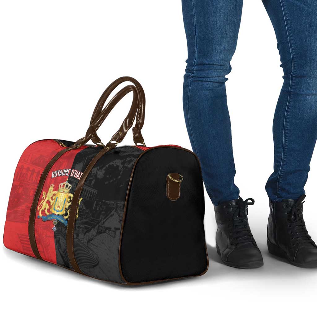 Kingdom of Haiti Travel Bag Sans-Souci Palace Flag Style - Wonder Print Shop