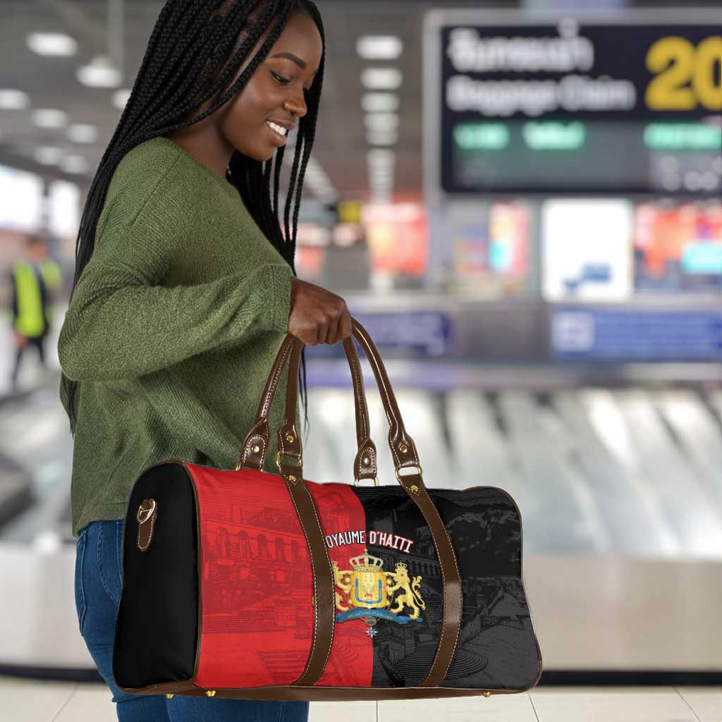 Kingdom of Haiti Travel Bag Sans-Souci Palace Flag Style - Wonder Print Shop