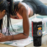 Personalized Kingdom of Haiti Tumbler With Handle Sans-Souci Palace Flag Style - Wonder Print Shop