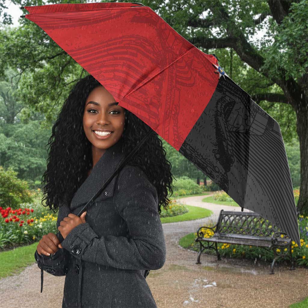 Kingdom of Haiti Umbrella Sans-Souci Palace Flag Style - Wonder Print Shop