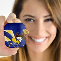 Bosnia and Herzegovina Independence Day AirPods Case Zlatni Ljiljan Map With Eagle Proud