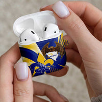 Bosnia and Herzegovina Independence Day AirPods Case Zlatni Ljiljan Map With Eagle Proud