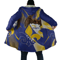 Bosnia and Herzegovina Independence Day Cloak Zlatni Ljiljan Map With Eagle Proud