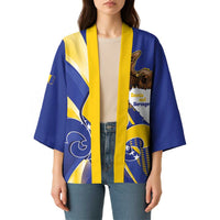 Bosnia and Herzegovina Independence Day Kimono Zlatni Ljiljan Map With Eagle Proud