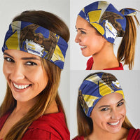 Bosnia and Herzegovina Independence Day Neck Gaiter Zlatni Ljiljan Map With Eagle Proud