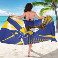 Bosnia and Herzegovina Independence Day Sarong Zlatni Ljiljan Map With Eagle Proud
