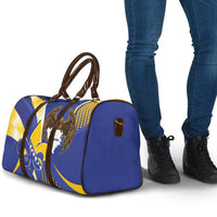 Bosnia and Herzegovina Independence Day Travel Bag Zlatni Ljiljan Map With Eagle Proud