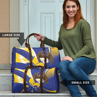 Bosnia and Herzegovina Independence Day Travel Bag Zlatni Ljiljan Map With Eagle Proud