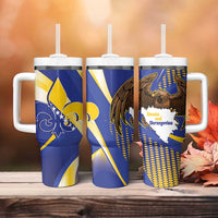 Bosnia and Herzegovina Independence Day Tumbler With Handle Zlatni Ljiljan Map With Eagle Proud