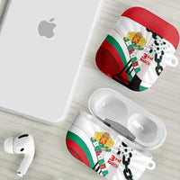 Bulgaria Liberation Day AirPods Case Happy 3rd March Shipka Monument Curve Flag