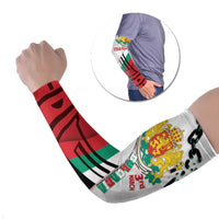 Personalized Bulgaria Liberation Day Arm Sleeves Happy 3rd March Shipka Monument Curve Flag
