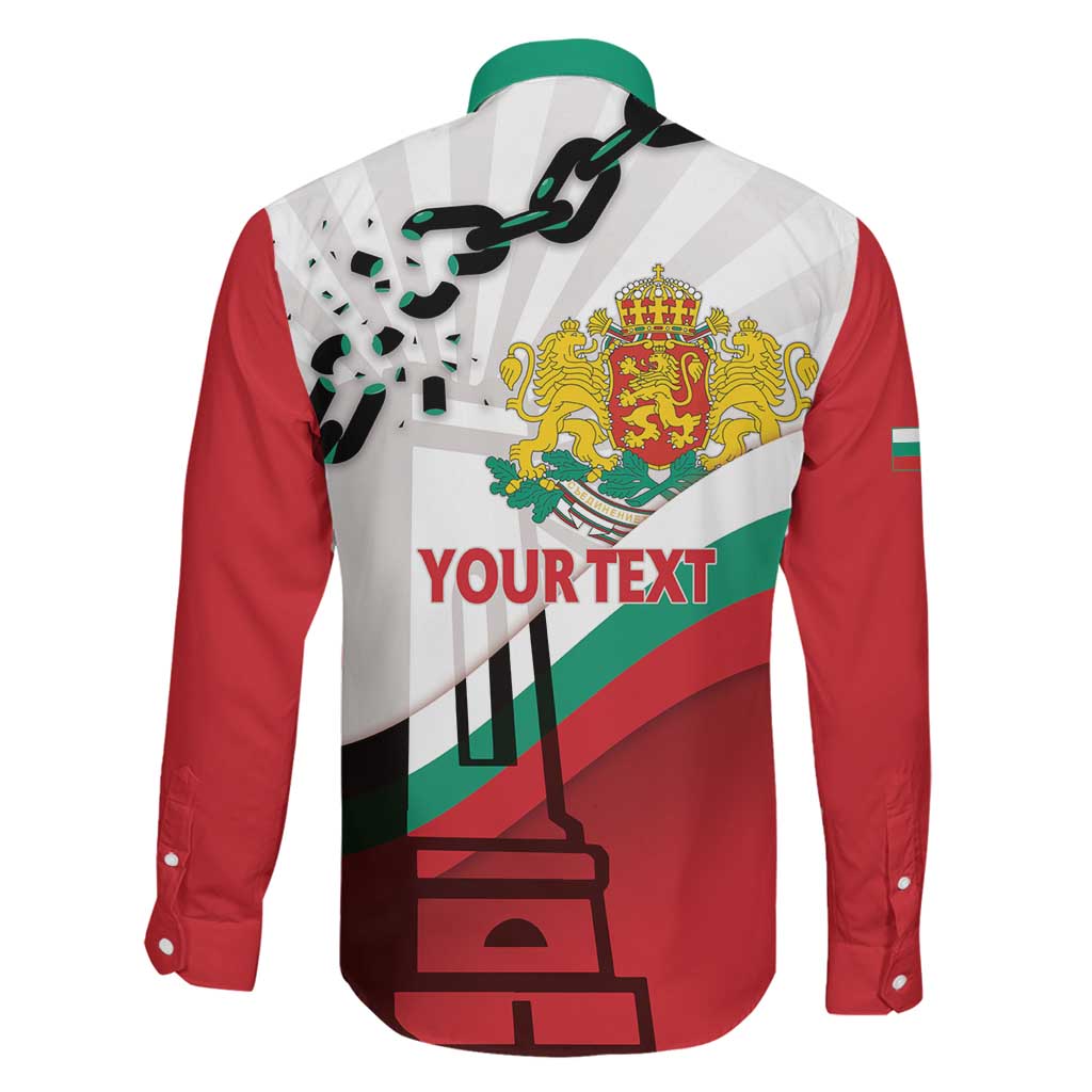 Personalized Bulgaria Liberation Day Family Matching Off The Shoulder Long Sleeve Dress and Hawaiian Shirt Happy 3rd March Shipka Monument Curve Flag