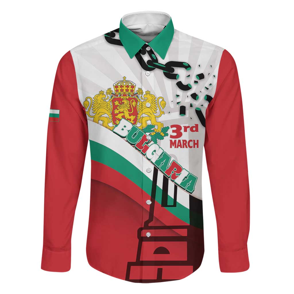 Personalized Bulgaria Liberation Day Family Matching Off Shoulder Short Dress and Hawaiian Shirt Happy 3rd March Shipka Monument Curve Flag