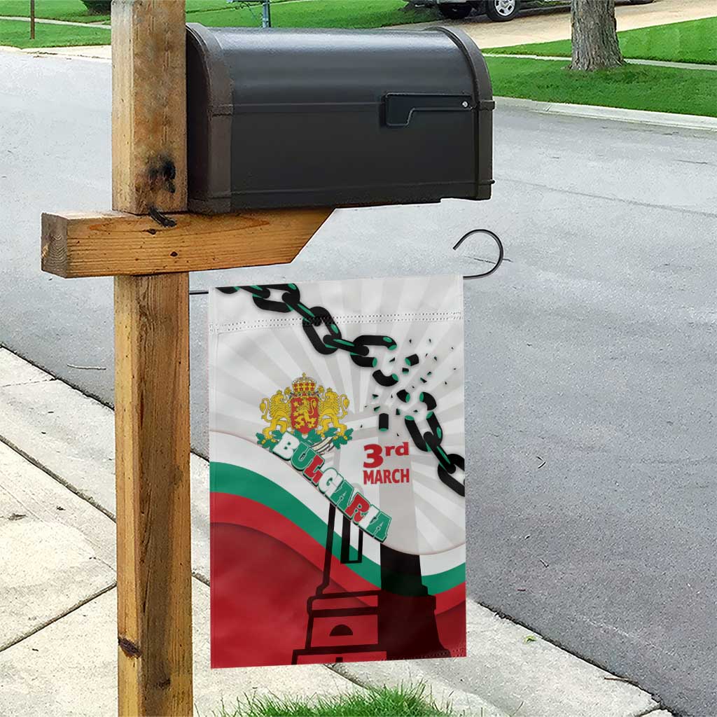 Bulgaria Liberation Day Garden Flag Happy 3rd March Shipka Monument Curve Flag