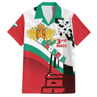 Personalized Bulgaria Liberation Day Hawaiian Shirt Happy 3rd March Shipka Monument Curve Flag