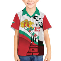 Personalized Bulgaria Liberation Day Hawaiian Shirt Happy 3rd March Shipka Monument Curve Flag