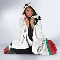 Bulgaria Liberation Day Hooded Blanket Happy 3rd March Shipka Monument Curve Flag