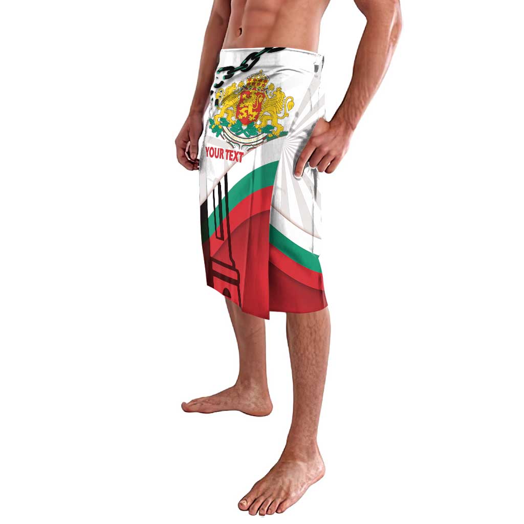 Personalized Bulgaria Liberation Day Lavalava Happy 3rd March Shipka Monument Curve Flag