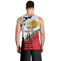 Personalized Bulgaria Liberation Day Men Tank Top Happy 3rd March Shipka Monument Curve Flag