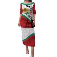 Personalized Bulgaria Liberation Day Puletasi Happy 3rd March Shipka Monument Curve Flag