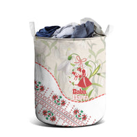 Baba Marta Bulgaria Laundry Basket Martenitsa Snowdrop Shevitsa Folk Pattern