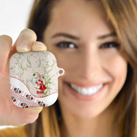 Baba Marta Bulgaria AirPods Case Martenitsa Snowdrop Shevitsa Folk Pattern