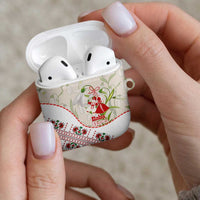 Baba Marta Bulgaria AirPods Case Martenitsa Snowdrop Shevitsa Folk Pattern