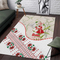Baba Marta Bulgaria Area Rug Martenitsa Snowdrop Shevitsa Folk Pattern