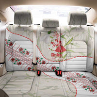 Baba Marta Bulgaria Back Car Seat Cover Martenitsa Snowdrop Shevitsa Folk Pattern