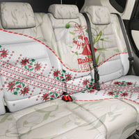 Baba Marta Bulgaria Back Car Seat Cover Martenitsa Snowdrop Shevitsa Folk Pattern