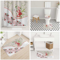 Baba Marta Bulgaria Bathroom Set Martenitsa Snowdrop Shevitsa Folk Pattern