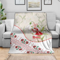 Baba Marta Bulgaria Blanket Martenitsa Snowdrop Shevitsa Folk Pattern