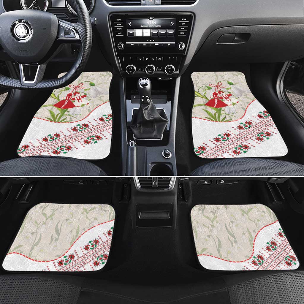 Baba Marta Bulgaria Car Mats Martenitsa Snowdrop Shevitsa Folk Pattern