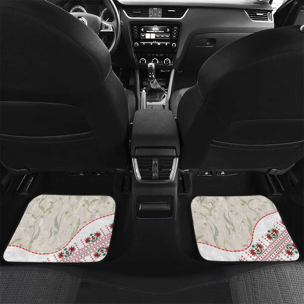 Baba Marta Bulgaria Car Mats Martenitsa Snowdrop Shevitsa Folk Pattern