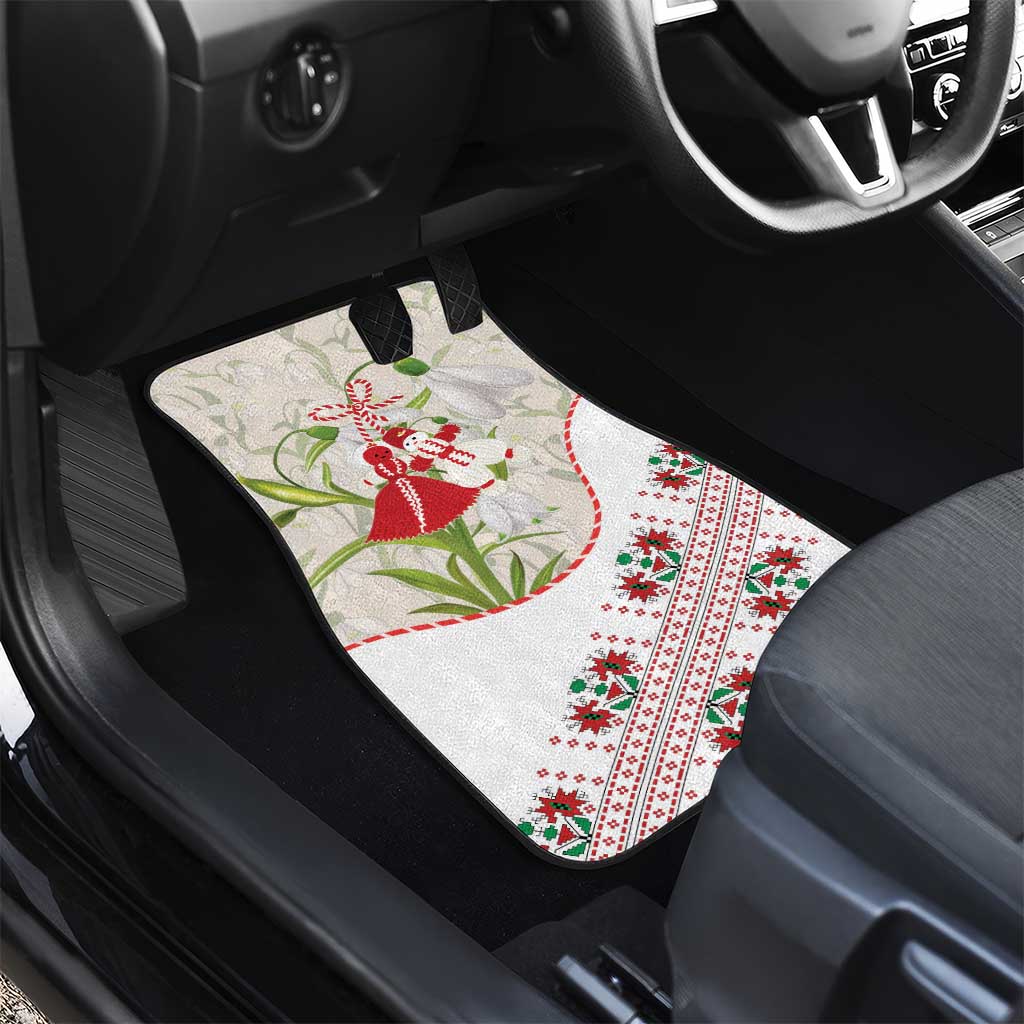 Baba Marta Bulgaria Car Mats Martenitsa Snowdrop Shevitsa Folk Pattern