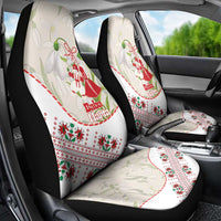 Baba Marta Bulgaria Car Seat Cover Martenitsa Snowdrop Shevitsa Folk Pattern