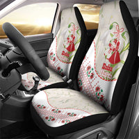 Baba Marta Bulgaria Car Seat Cover Martenitsa Snowdrop Shevitsa Folk Pattern