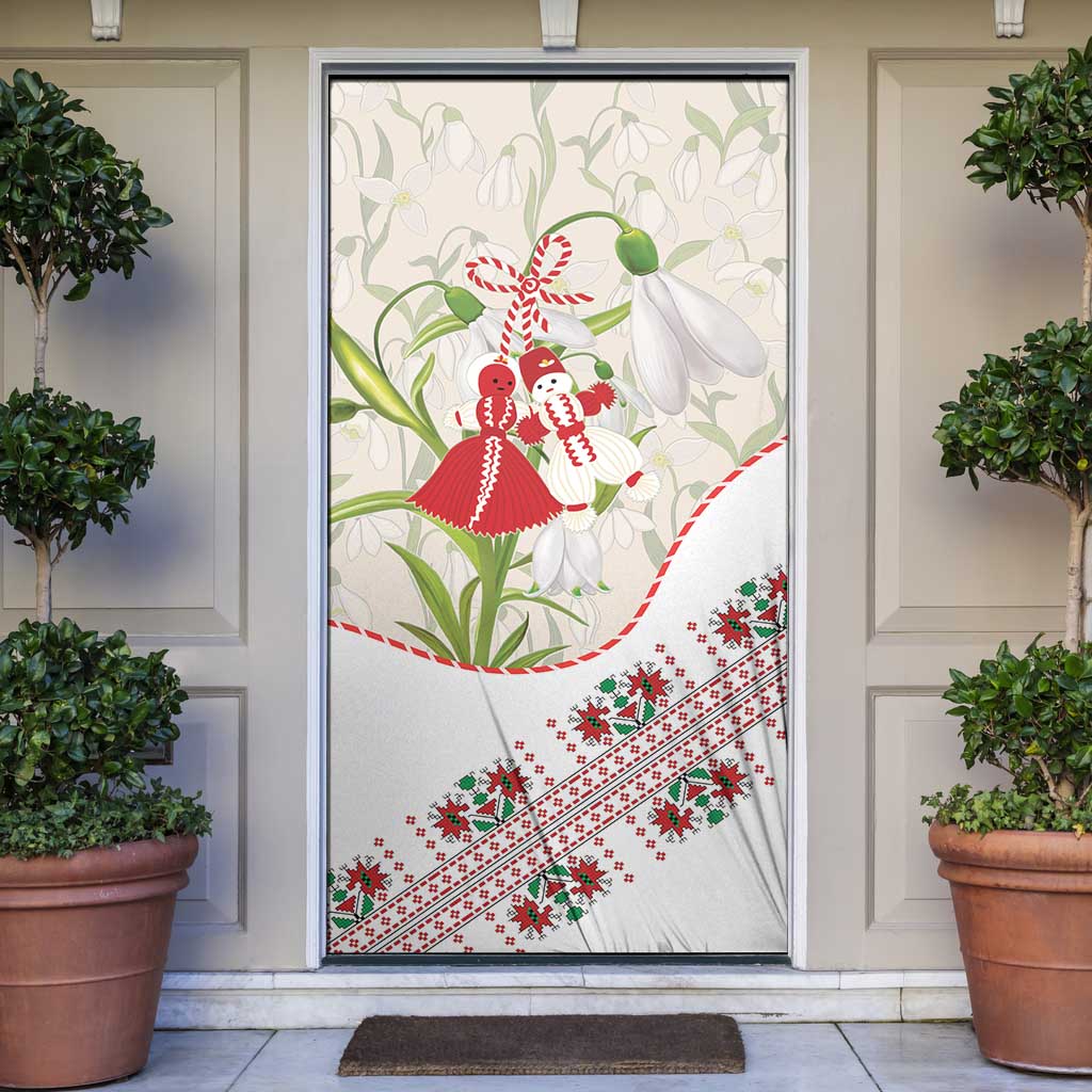 Baba Marta Bulgaria Door Cover Martenitsa Snowdrop Shevitsa Folk Pattern