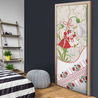 Baba Marta Bulgaria Door Cover Martenitsa Snowdrop Shevitsa Folk Pattern