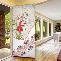 Baba Marta Bulgaria Door Cover Martenitsa Snowdrop Shevitsa Folk Pattern