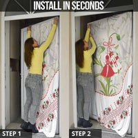 Baba Marta Bulgaria Door Cover Martenitsa Snowdrop Shevitsa Folk Pattern