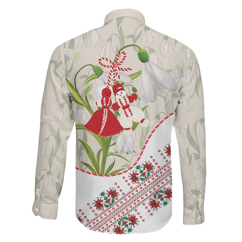 Baba Marta Bulgaria Family Matching Mermaid Dress and Hawaiian Shirt Martenitsa Snowdrop Shevitsa Folk Pattern