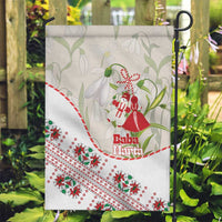 Baba Marta Bulgaria Garden Flag Martenitsa Snowdrop Shevitsa Folk Pattern
