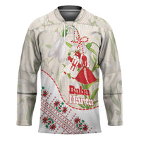 Baba Marta Bulgaria Hockey Jersey Martenitsa Snowdrop Shevitsa Folk Pattern