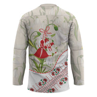 Baba Marta Bulgaria Hockey Jersey Martenitsa Snowdrop Shevitsa Folk Pattern