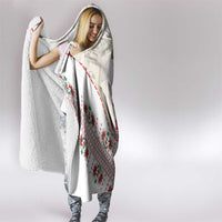 Baba Marta Bulgaria Hooded Blanket Martenitsa Snowdrop Shevitsa Folk Pattern